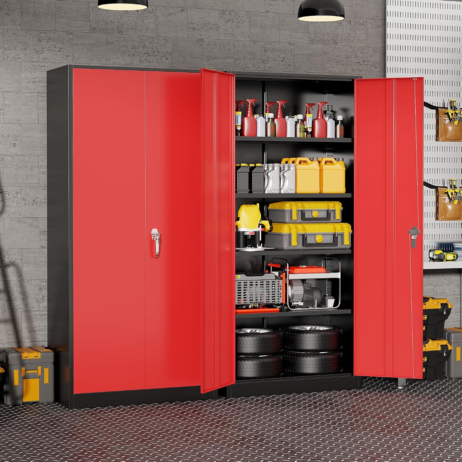 Armoire de rangement de garage - Office Storage Cabinet avis et prix