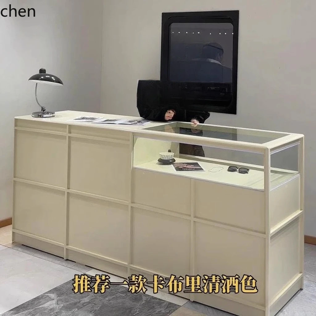 Comptoir d'îlot en verre laqué - Office Furniture Store avis et prix