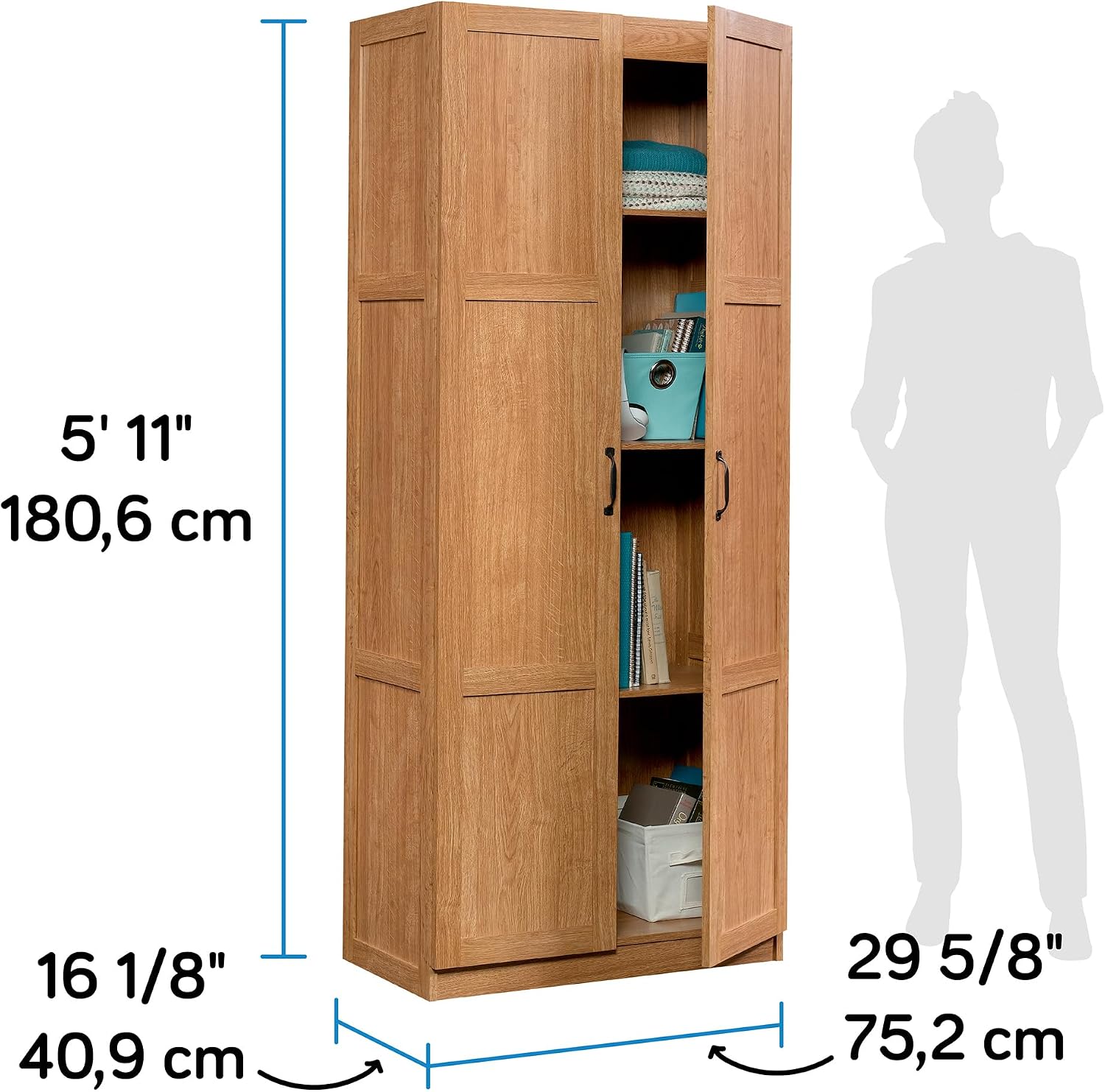 Armoire de rangement haute, un - Office Storage Cabinet avis et prix